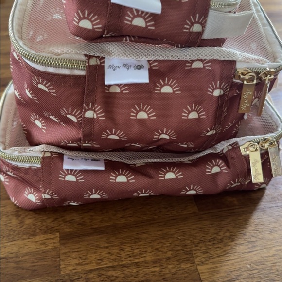 Itzy Ritzy Tan Diaper Backpack - Picture 6 of 9